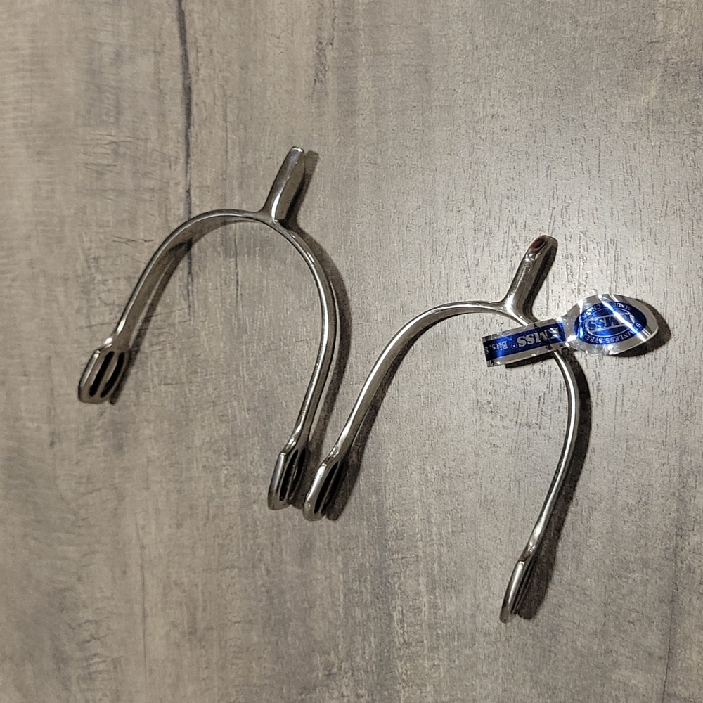 KMSS Stainless Steel Prince Of Wales Spurs